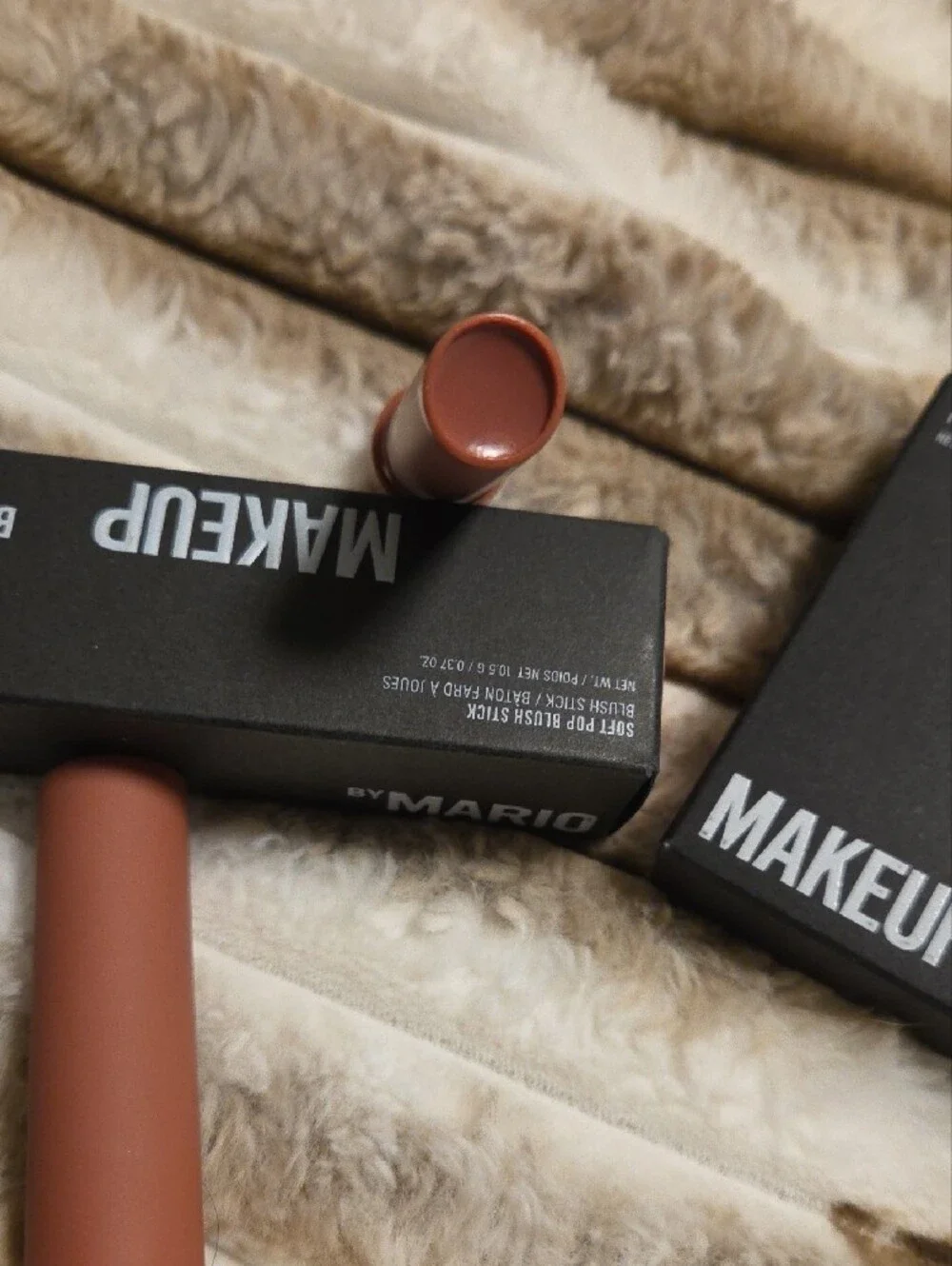 By MARIO Gloss Lipstick - Dusty  Nude Color ROSEWOOD GLOW